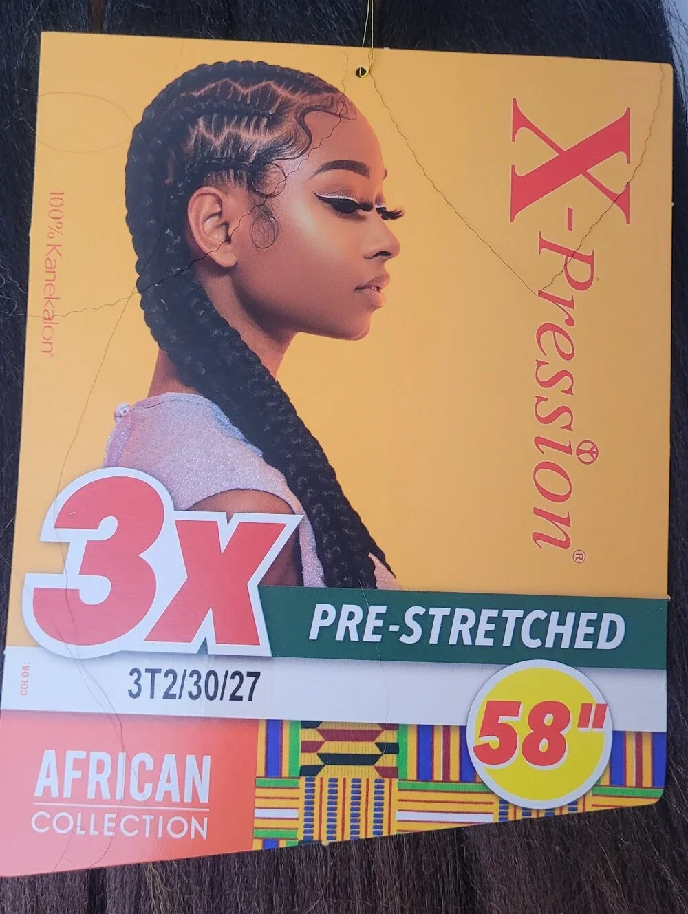 Sensationnel X-pression 3T2/30/27 Prestretched 58
